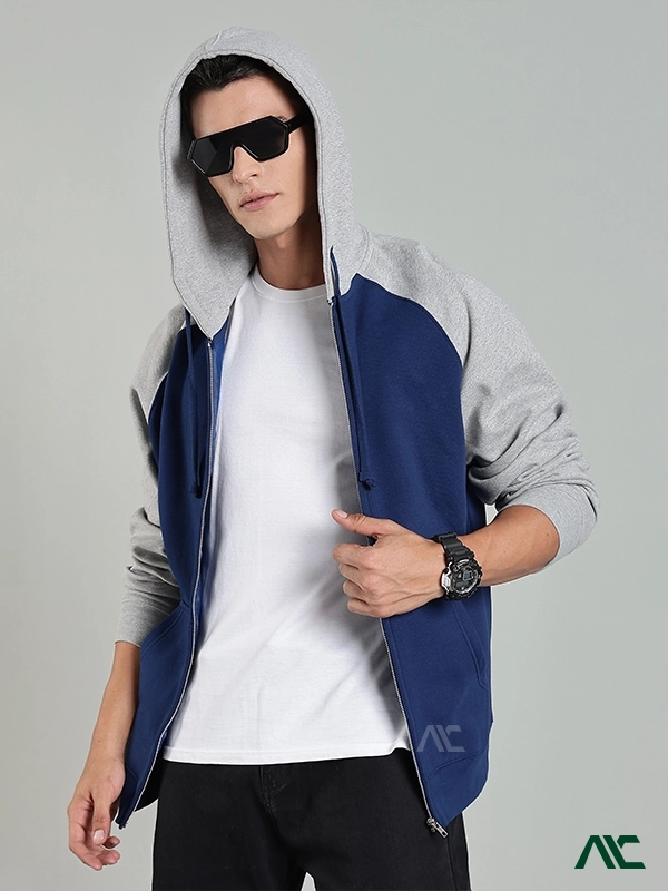 High-Quality Raglan Zipper Hoodie Supplier in Charlotte, NC