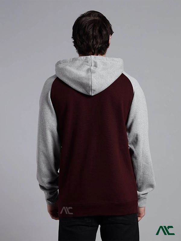 Raglan Pullover Hoodie Designed for Bulk Orders, the States Raglan pullover hoodie crafted for bulk orders with smooth fabric & dependable quality in the States