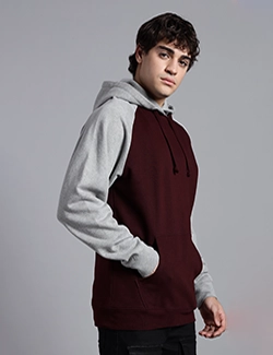 Raglan Pullover Hoodie Designed for Bulk Orders, the States Raglan pullover hoodie crafted for bulk orders with smooth fabric & dependable quality in the States