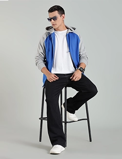 Premium Raglan Zipper Hoodie Manufacturer in Charlotte, NC Premium raglan zipper hoodie with the durable fleece and flexible fit for the Charlotte, NC, buyers.