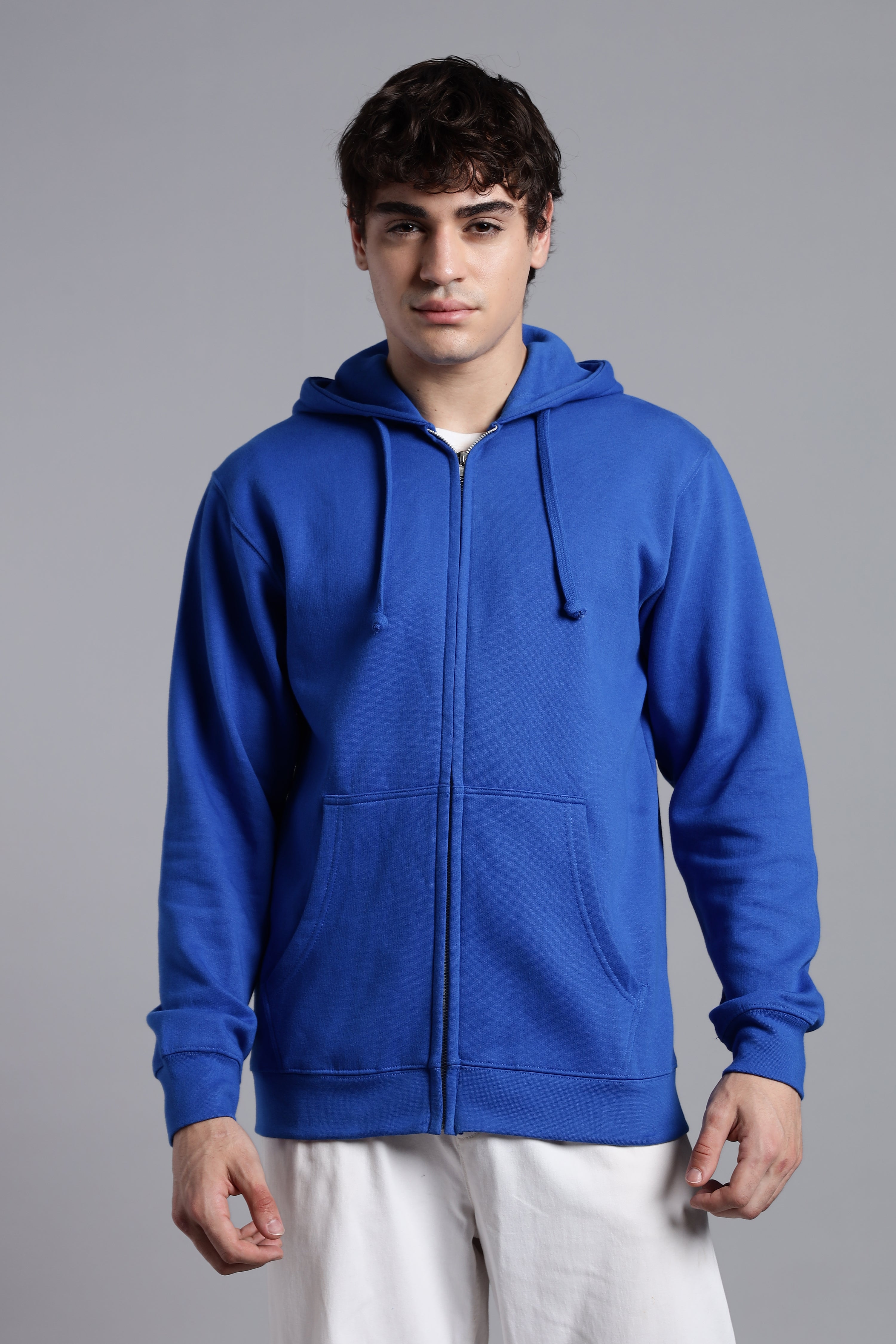 Full Zipper Hooded Sweatshirt  - 280 GSM